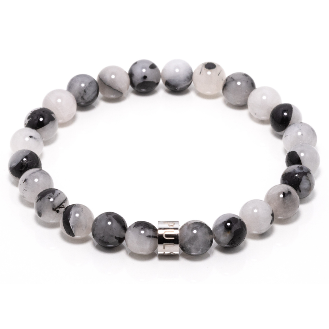Tourmalinated Quartz Bracelet