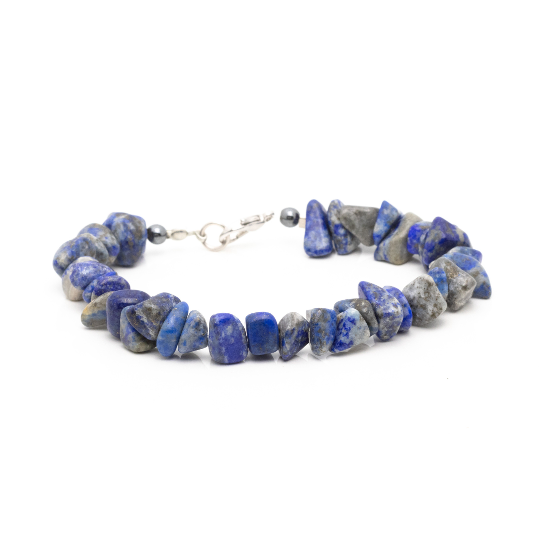 Lapiz Lazuli Chips Bracelet