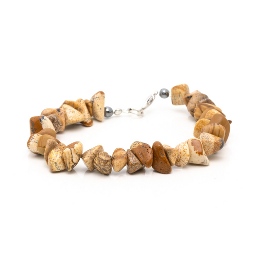 PIcture Jasper Chips Bracelet