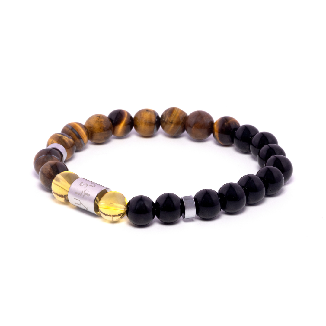 Tigers eye and store black onyx