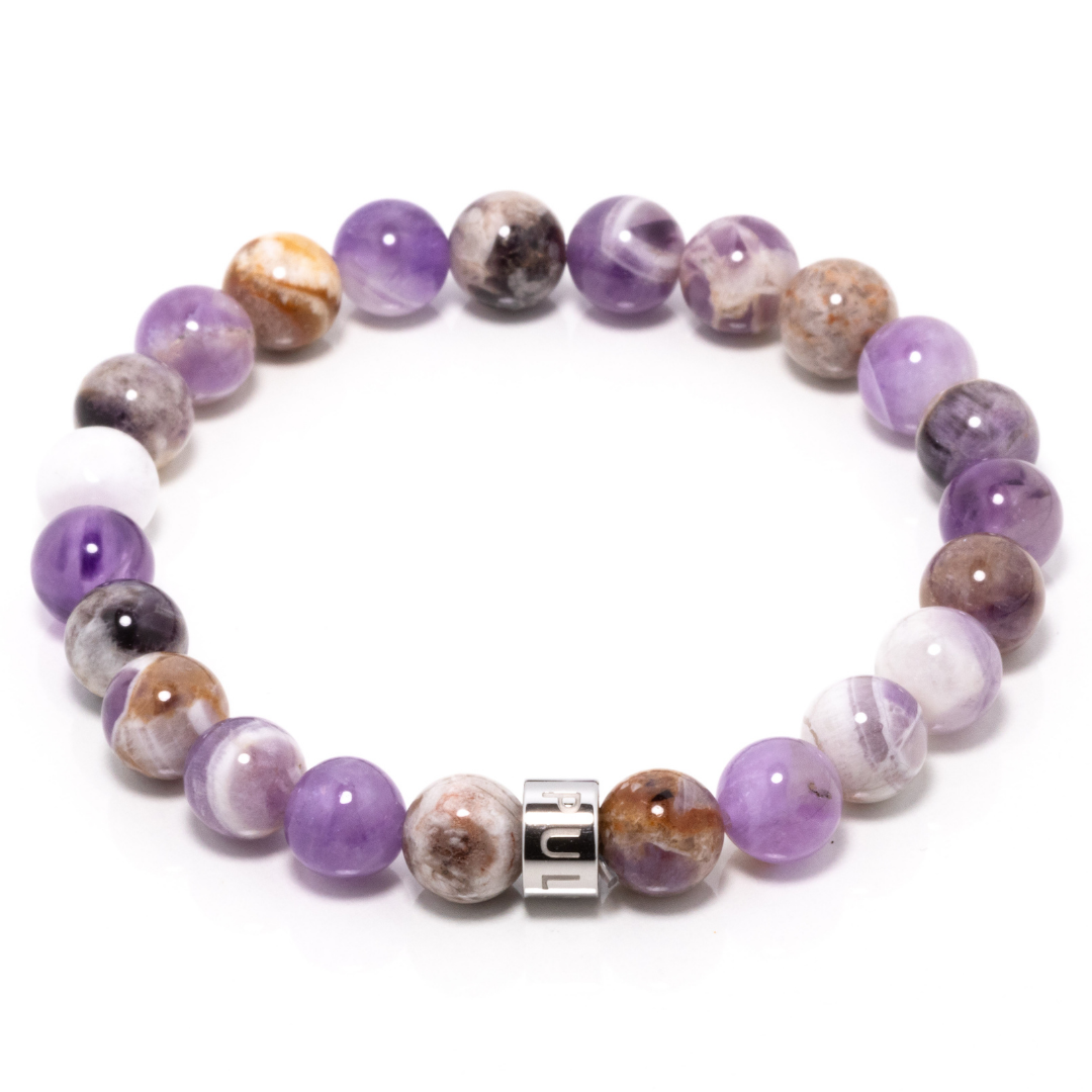 Prima Lila II - Chevron Amethyst Bracelet