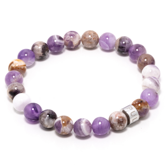 Prima Lila II - Chevron Amethyst Bracelet