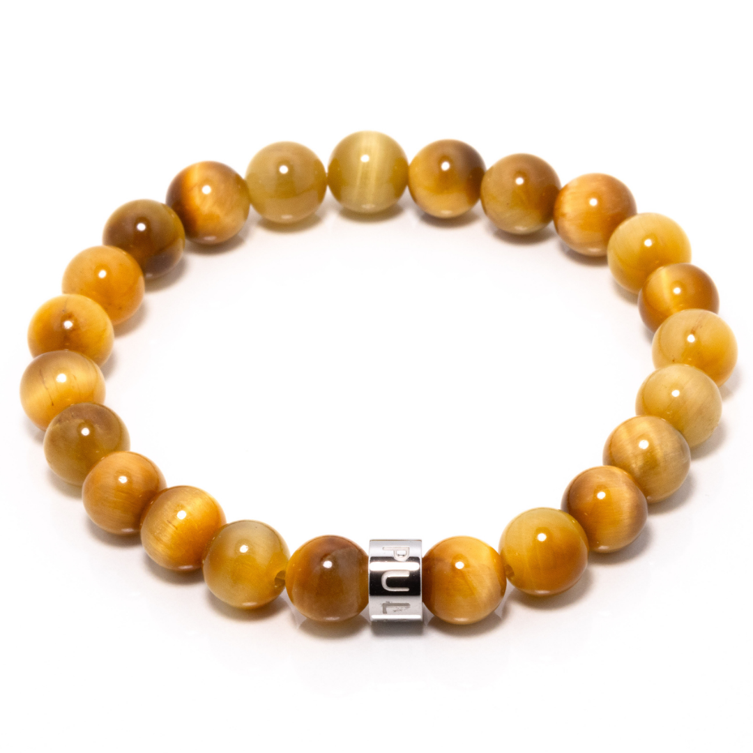 Prima Ginto Amarilyo I - Golden Yellow Tiger's Eye Bracelet