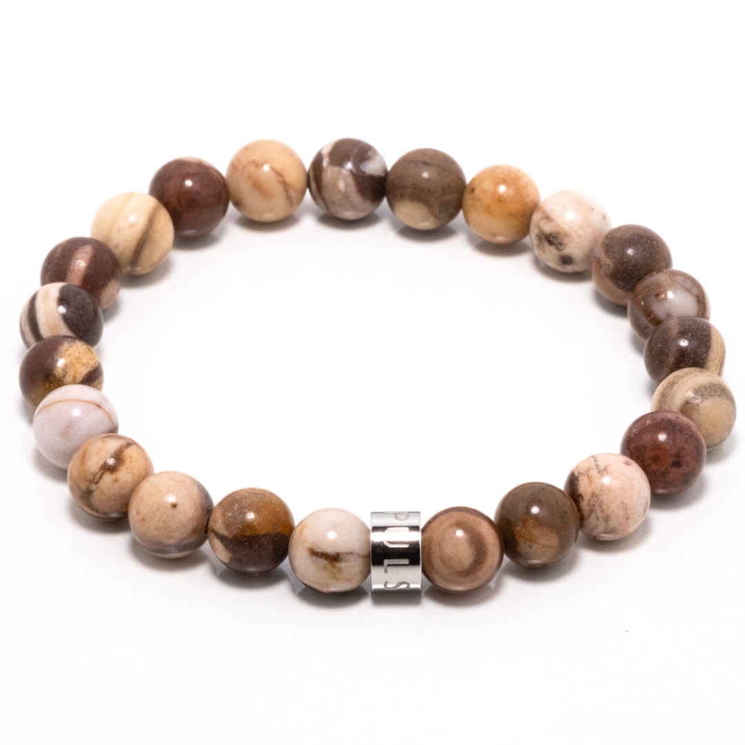 Kayumanggi II - Australian Zebra Jasper Bracelet