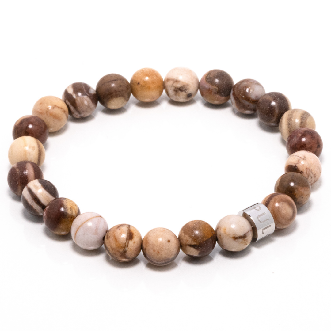 Kayumanggi II - Australian Zebra Jasper Bracelet