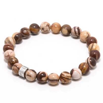 Kayumanggi II - Australian Zebra Jasper Bracelet