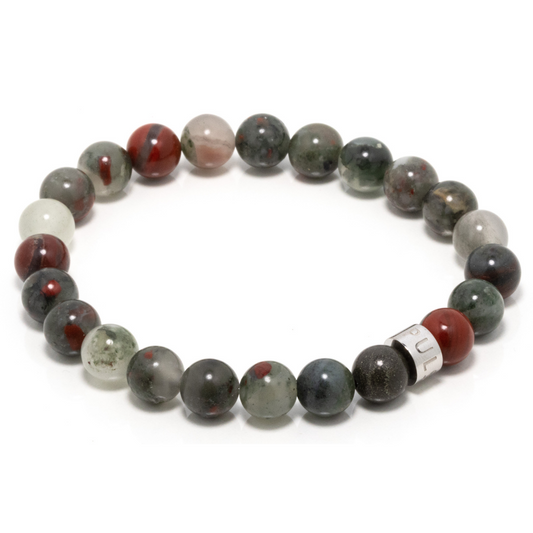 Dagtum Mabaya I - Bloodstone Jasper Bracelet