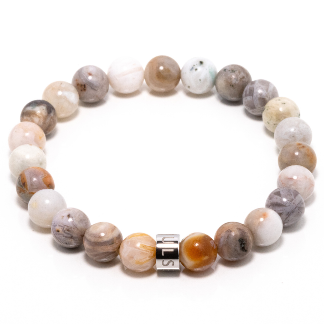 Mapusyaw I - Botswana Agate Bracelet