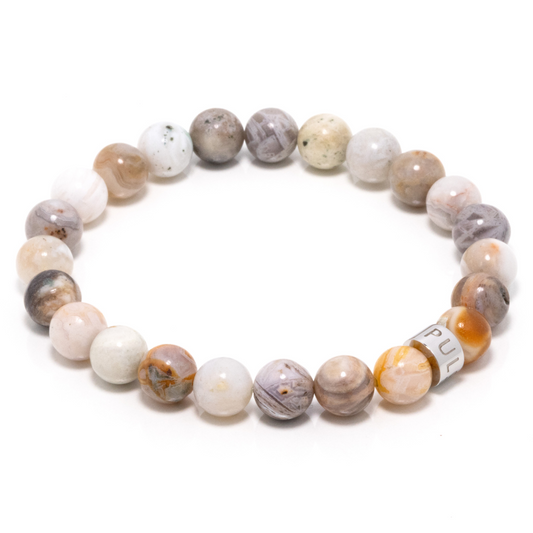 Mapusyaw I - Botswana Agate Bracelet