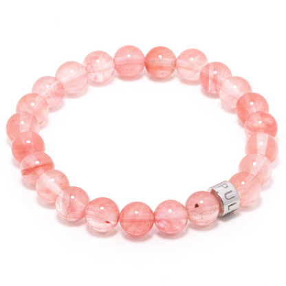 Kalimbahin II - Cherry Quartz Bracelet