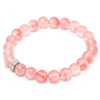 Kalimbahin II - Cherry Quartz Bracelet