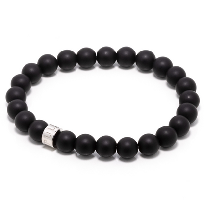 Dagtum I - Matte Black Onyx Bracelet