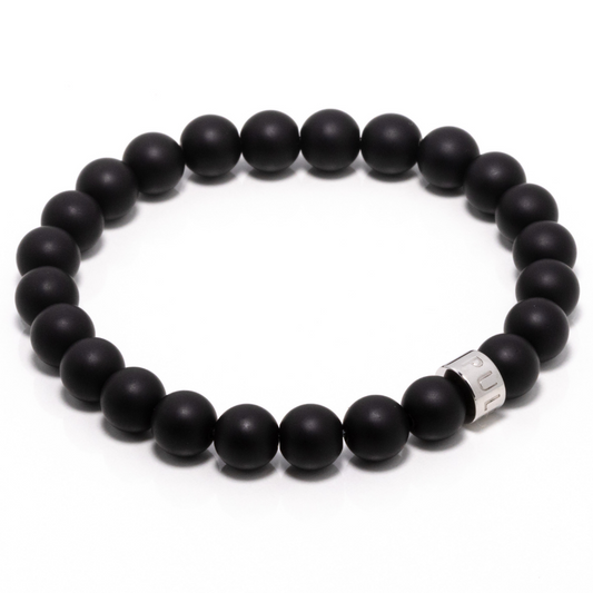Dagtum I - Matte Black Onyx Bracelet