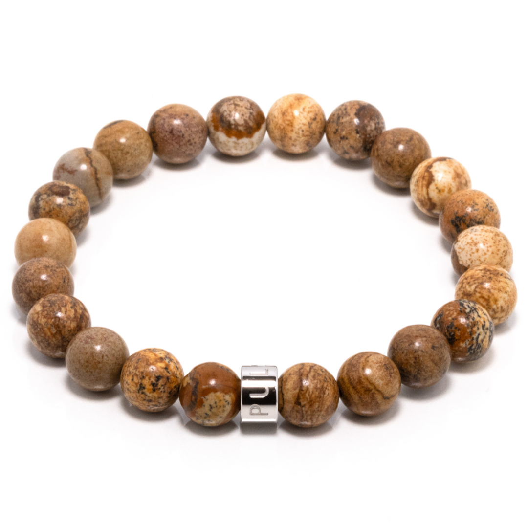 Kayumanggi III - Picture Jasper Bracelet