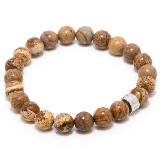 Kayumanggi III - Picture Jasper Bracelet