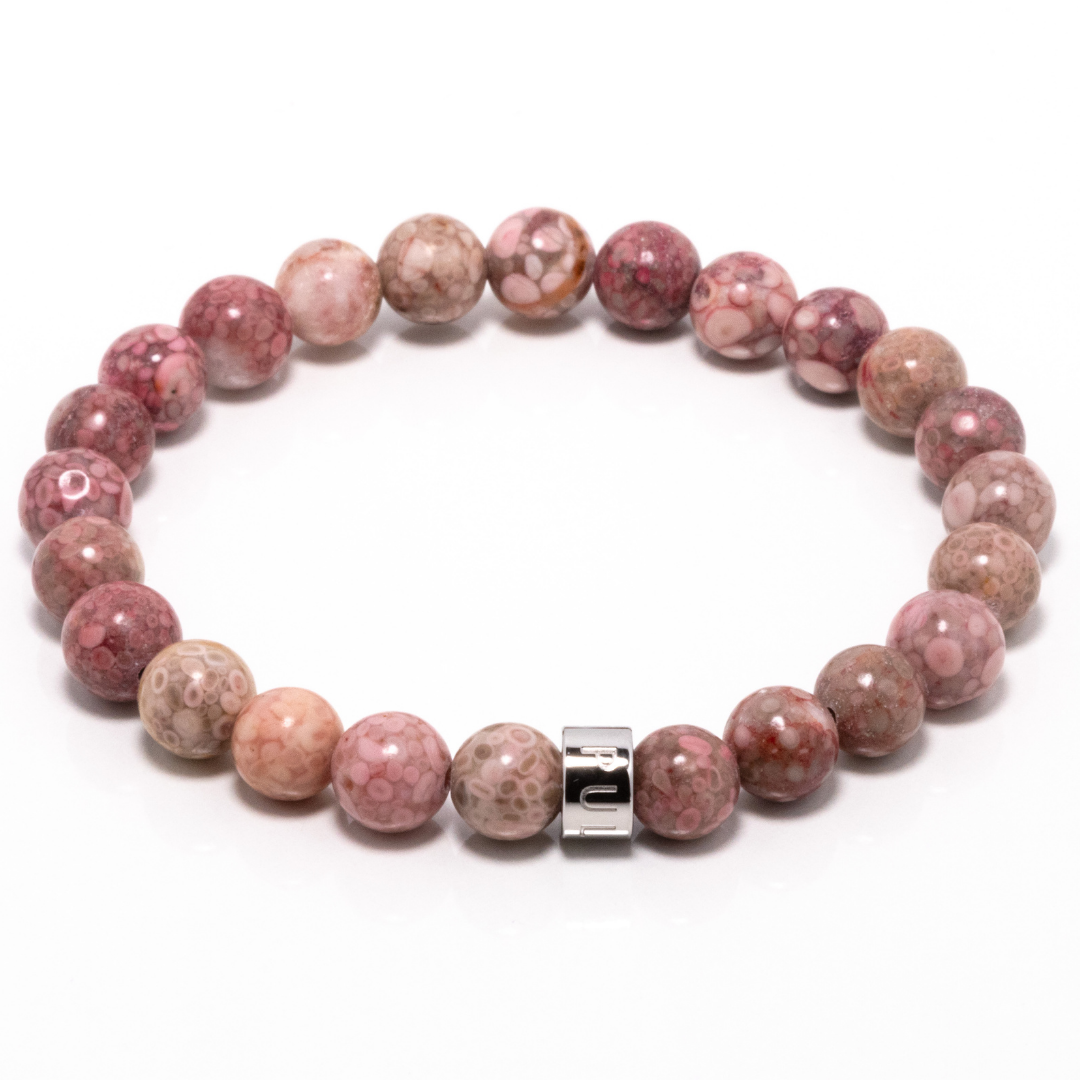 Kalimbahin IV - Pink Jasper Bracelet