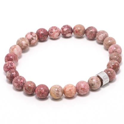 Kalimbahin IV - Pink Jasper Bracelet