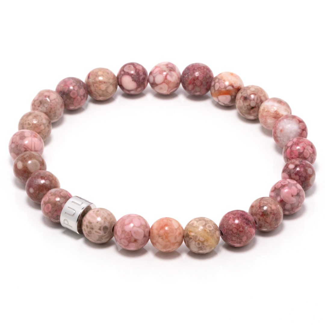 Kalimbahin IV - Pink Jasper Bracelet