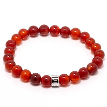 Mabaya I - Red Agate Bracelet