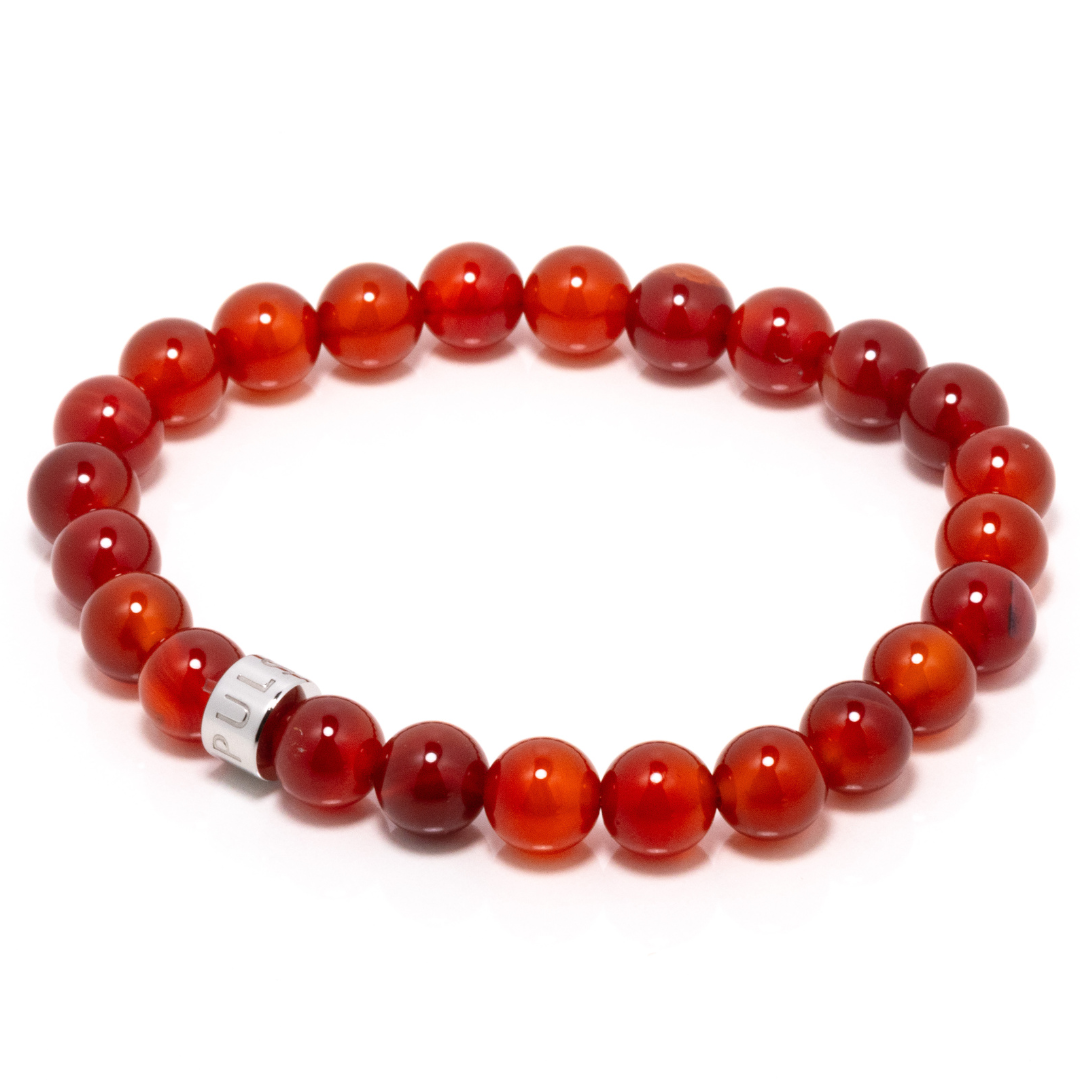 Mabaya I - Red Agate Bracelet