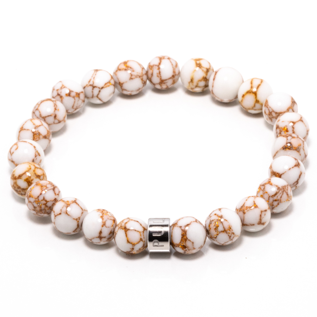 Puraw Ginto I - White Turquoise Bracelet