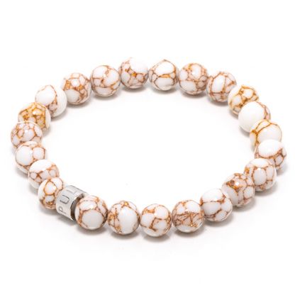 Puraw Ginto I - White Turquoise Bracelet